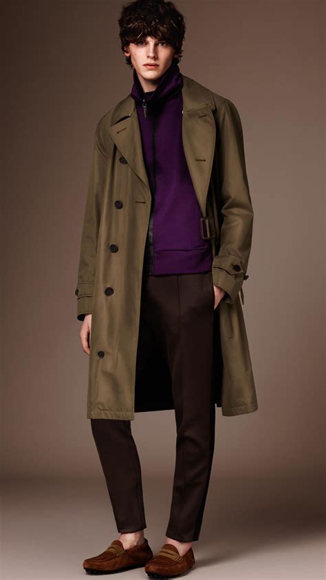 burberry olive men